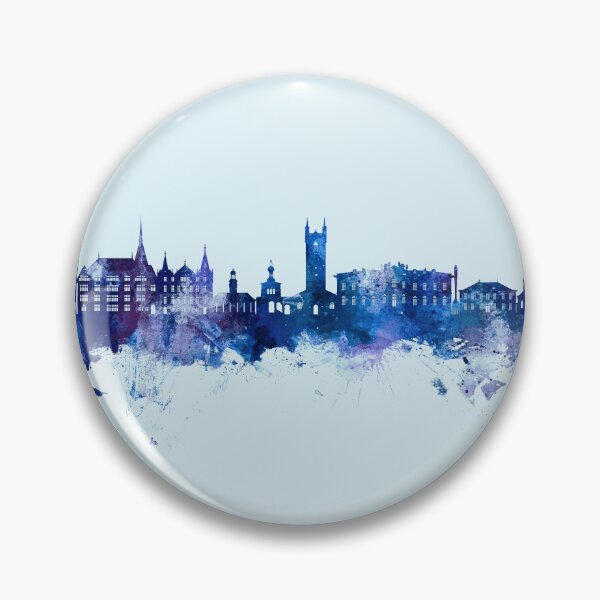 Item preview, Vevey Switzerland Skyline designed and sold by ArtPrints.