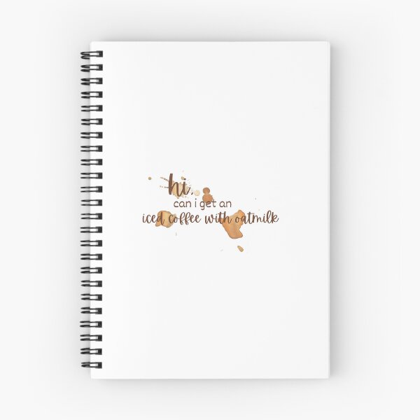 Item preview, Iced coffee with oatmilk order  designed and sold by hannahsond11.