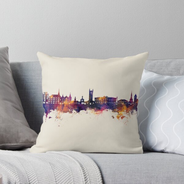 Item preview, Vevey Switzerland Skyline designed and sold by ArtPrints.