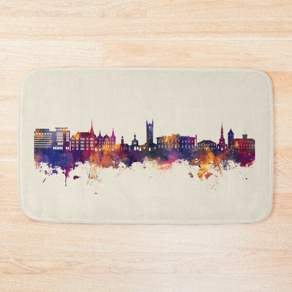 Item preview, Vevey Switzerland Skyline designed and sold by ArtPrints.