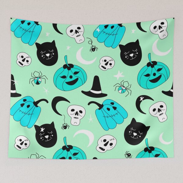 Item preview, Halloween Characters designed and sold by TotallyRetroArt.