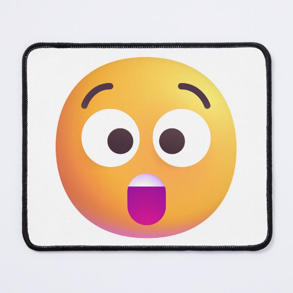 Item preview, Astonished Face Emoji - Large designed and sold by abroadDesigns.