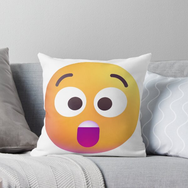 Item preview, Astonished Face Emoji - Large designed and sold by abroadDesigns.