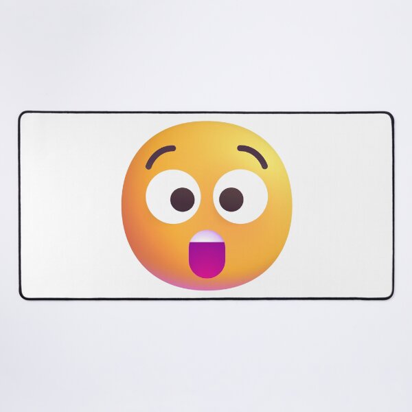 Item preview, Astonished Face Emoji - Large designed and sold by abroadDesigns.