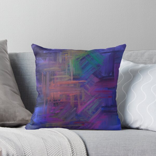 Item preview, Abstract Rainbow Painting designed and sold by Dawn Anthes.
