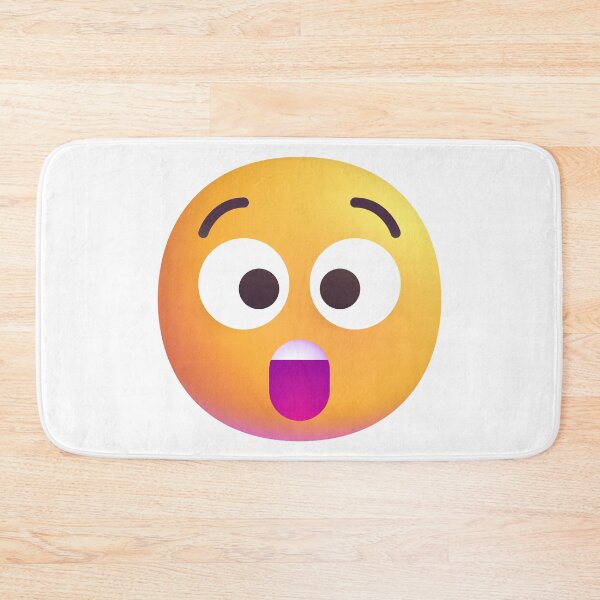 Item preview, Astonished Face Emoji - Large designed and sold by abroadDesigns.