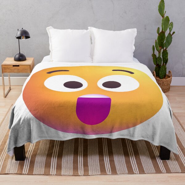 Item preview, Astonished Face Emoji - Large designed and sold by abroadDesigns.