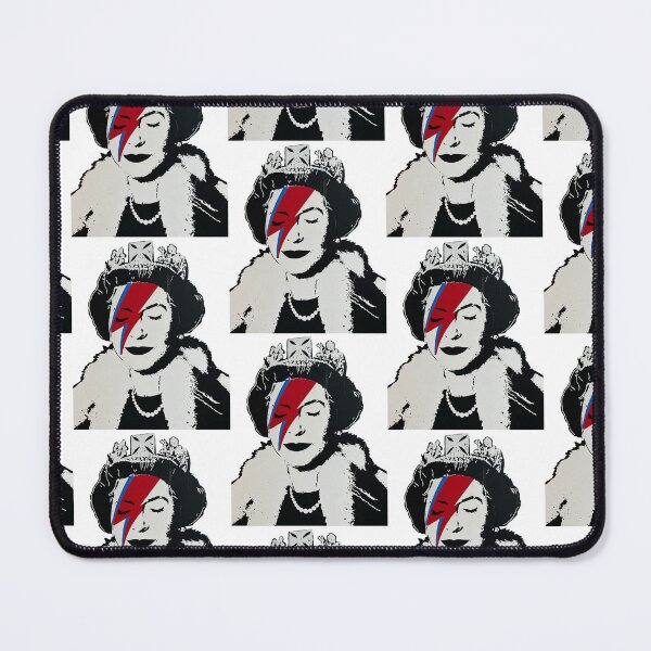 Item preview, Queen Elizabeth Bowie pop art designed and sold by maiawright-art.