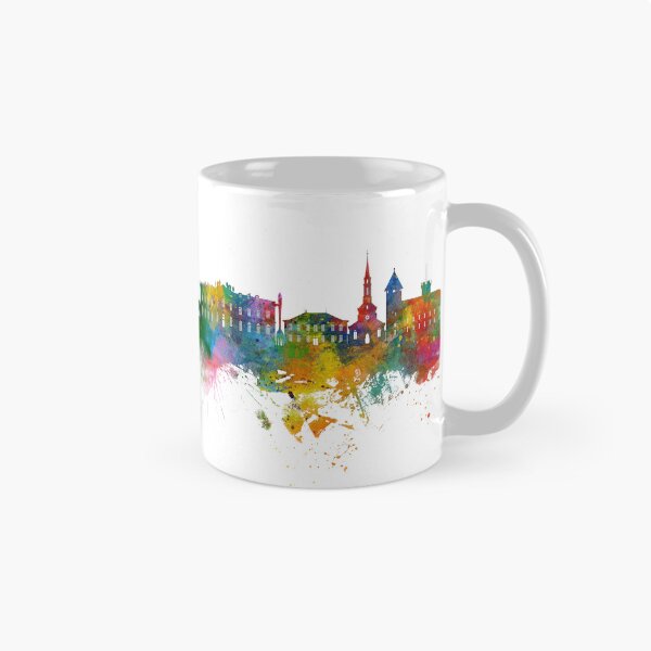 Item preview, Vevey Switzerland Skyline designed and sold by ArtPrints.