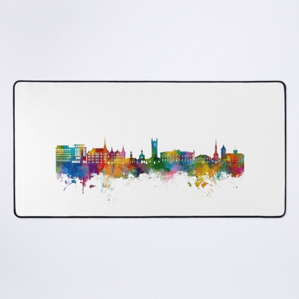 Item preview, Vevey Switzerland Skyline designed and sold by ArtPrints.
