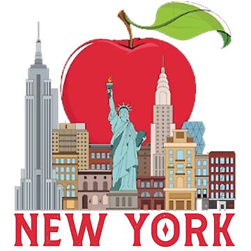 Artwork thumbnail, New York The Big Apple - Big Apple New York by Masaw