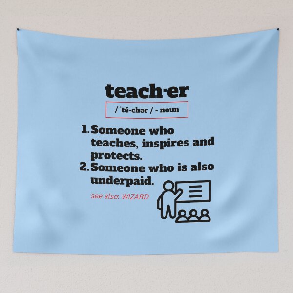 Item preview, Teacher Definition designed and sold by Marvett-World.