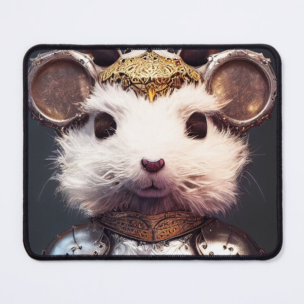 Item preview, Redreamer Animals in Armour Series Fluffy Mouse designed and sold by REDREAMER.