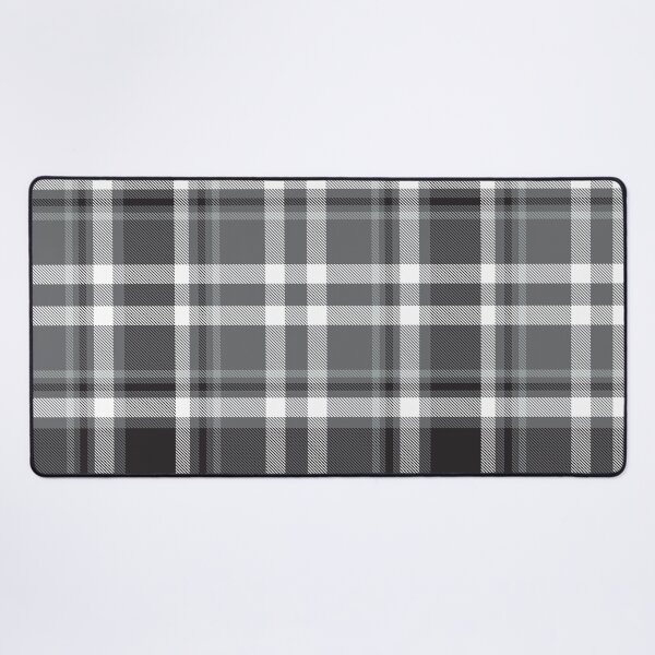 Item preview, Black and White Tartan Plaid Pattern designed and sold by thelustrous.