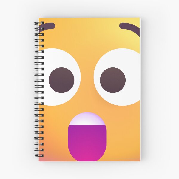 Item preview, Astonished Face Emoji - optimized designed and sold by abroadDesigns.