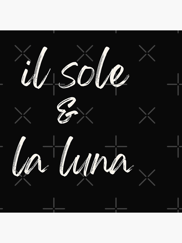 Il Sole e la Luna