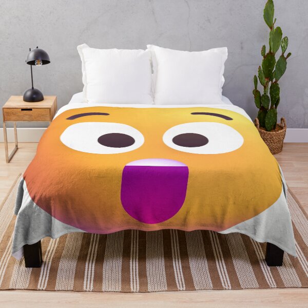 Item preview, Astonished Face Emoji - optimized designed and sold by abroadDesigns.