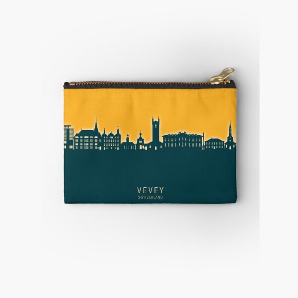 Item preview, Vevey Switzerland Skyline designed and sold by ArtPrints.