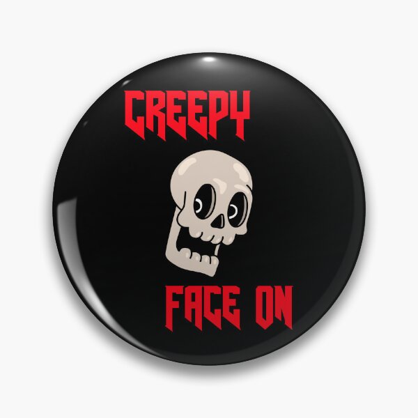 Item preview, Hello it's Halloween creepy face on designed and sold by UnstoppableShpy.