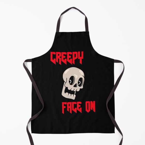 Item preview, Hello it's Halloween creepy face on designed and sold by UnstoppableShpy.