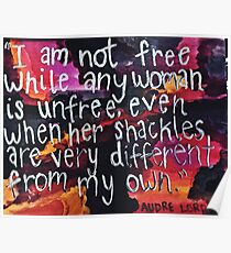 audre lorde Poster