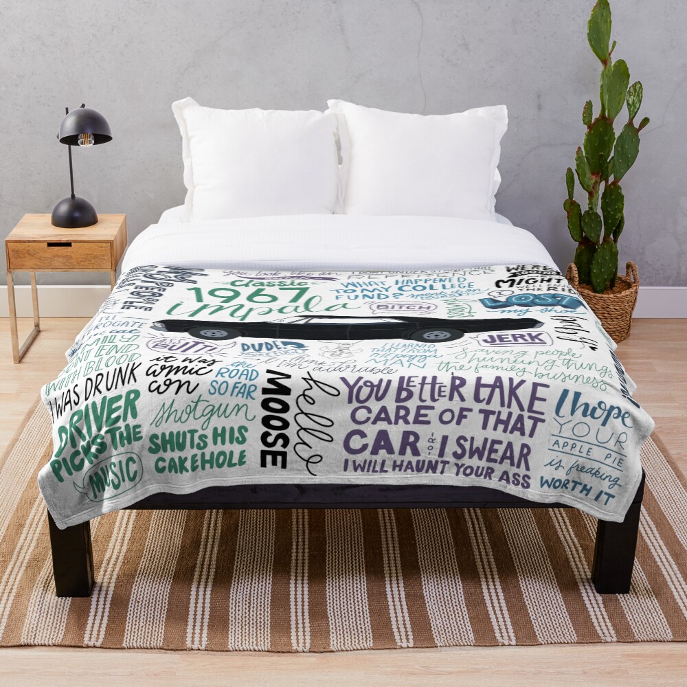 Supernatural Throw Blanket