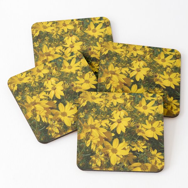 Item preview, Yellow Coreopsis Flowers designed and sold by Floral-Art.