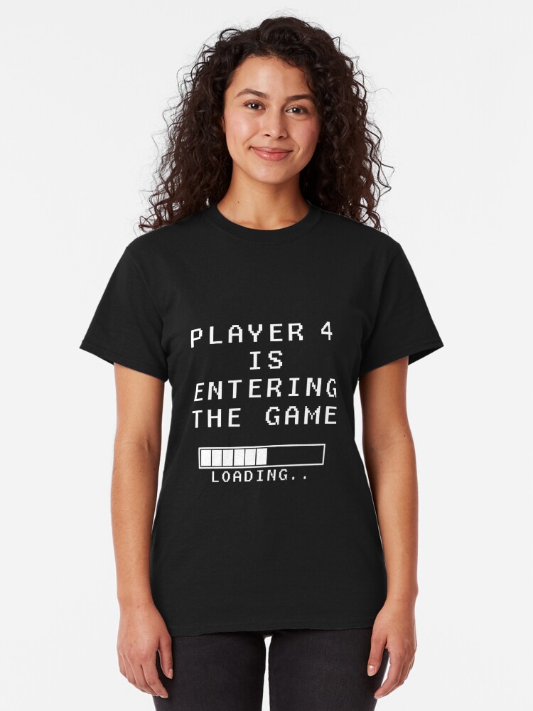 player 3 loading maternity shirt