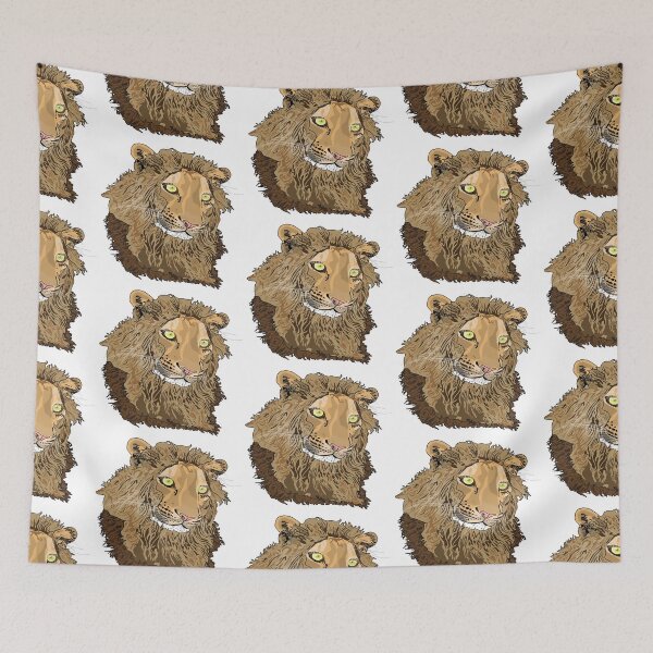 Item preview, Lion  designed and sold by m-yoga-store.