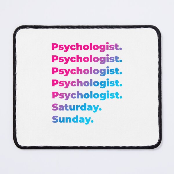 Item preview, Psychologist work week designed and sold by SVPOD.
