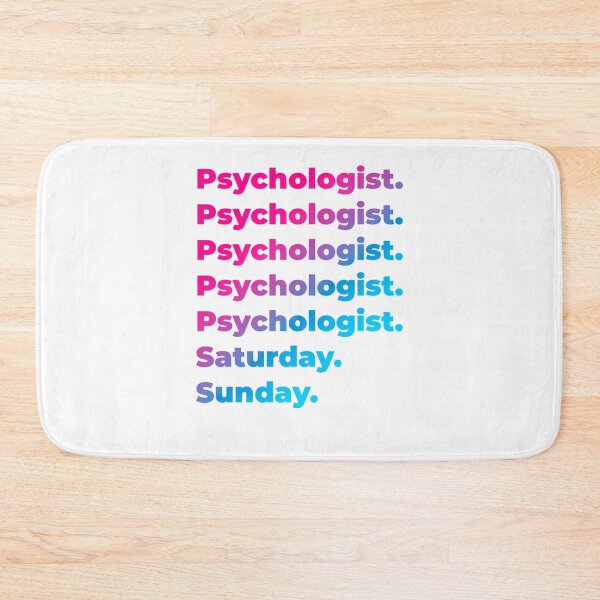 Item preview, Psychologist work week designed and sold by SVPOD.
