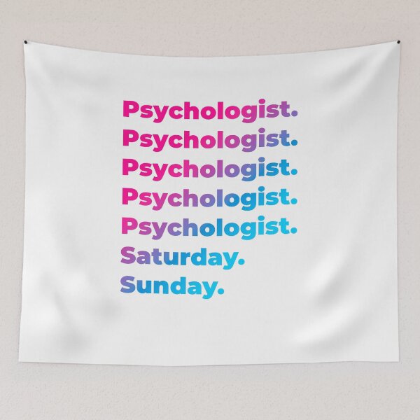 Item preview, Psychologist work week designed and sold by SVPOD.