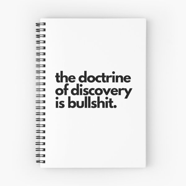 Item preview, The Doctrine of Discovery is Bullshit designed and sold by SCM Canada.