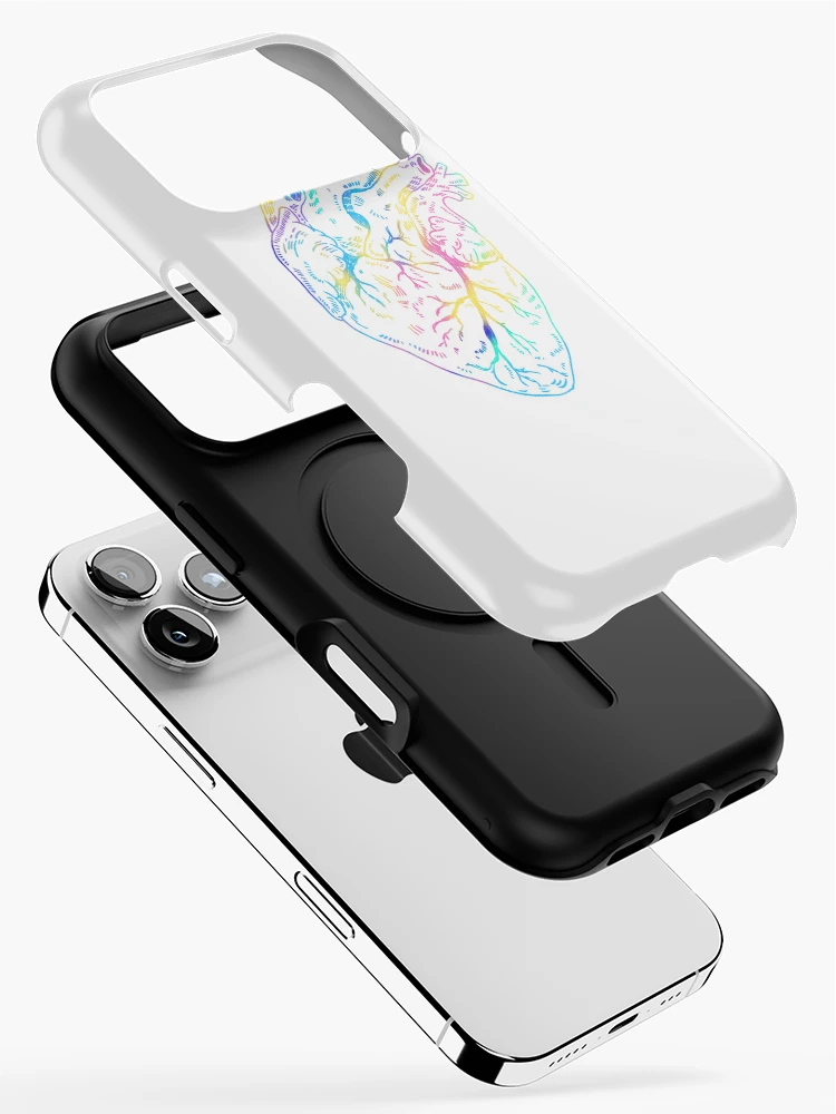 Thumbnail 2 of 4, iPhone Case, Heart Colorfull designed and sold by Childish by Design.
