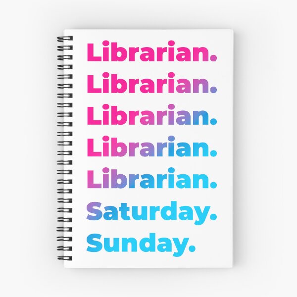 Item preview, Librarian work week designed and sold by SVPOD.