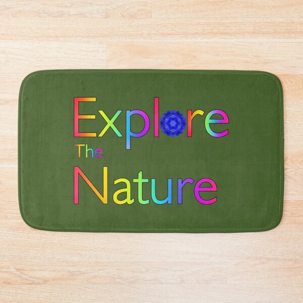 Item preview, "Explore The Nature" Blue Flower - Ecology designed and sold by LV-creator.