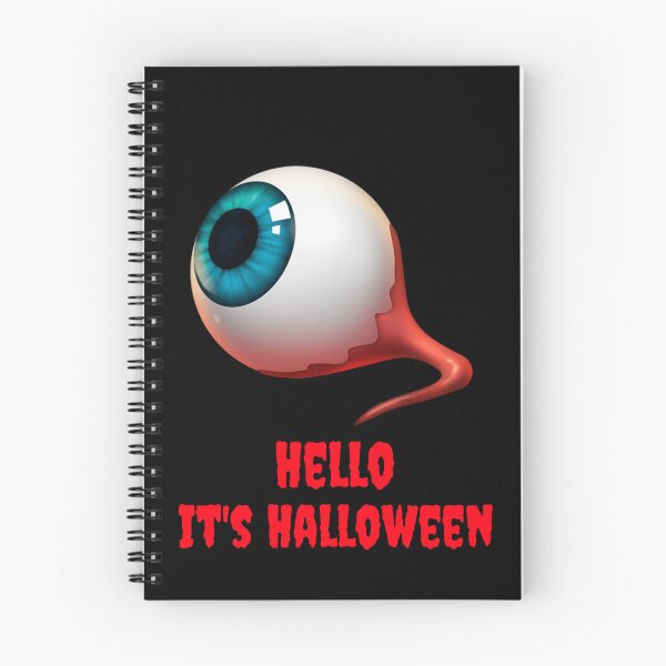Item preview, Hello it's Halloween scary eyeball designed and sold by UnstoppableShpy.