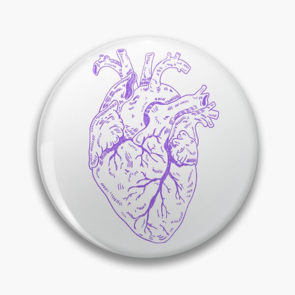 Item preview, Heart purple designed and sold by Childish by Design.