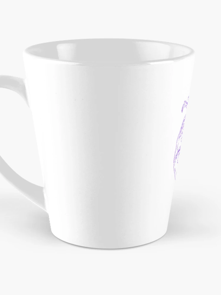 Thumbnail 3 of 4, Coffee Mug, Heart purple designed and sold by Childish by Design.