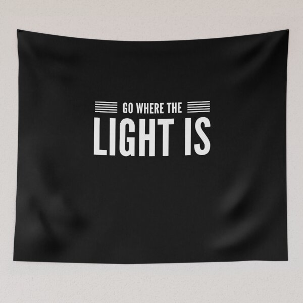 Item preview, Go Where the Light Is T-Shirt designed and sold by DSweethearts.