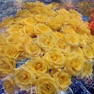 Artwork thumbnail, Yellow Roses by Bernai Velarde