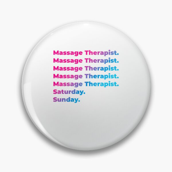 Item preview, Massage Therapist work week designed and sold by SVPOD.