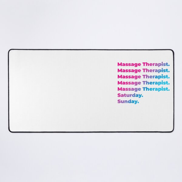 Item preview, Massage Therapist work week designed and sold by SVPOD.