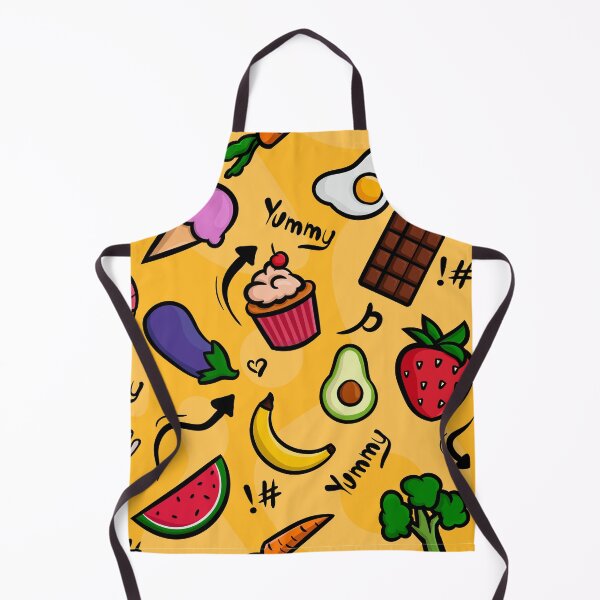 Item preview, Yummy Food Pattern designed and sold by Krapka.