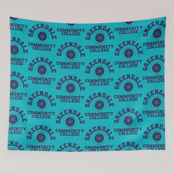 Item preview, greendale community collage blue   designed and sold by AlexShop80.