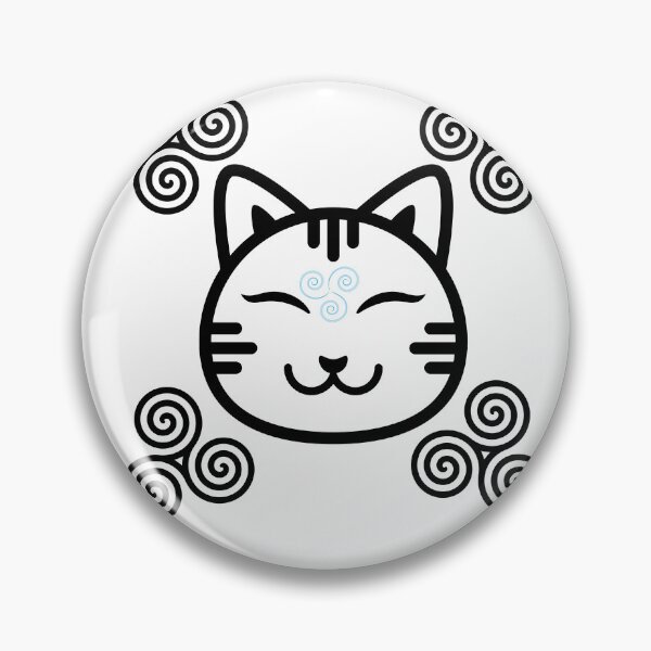 Item preview, Cat with Celtic knots for good luck. Triskelion, triskele cats. Cat for halloween, cat for witches night, cat for night of the dead. designed and sold by EMIPRINCESS.