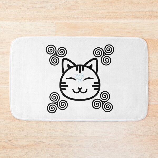 Item preview, Cat with Celtic knots for good luck. Triskelion, triskele cats. Cat for halloween, cat for witches night, cat for night of the dead. designed and sold by EMIPRINCESS.