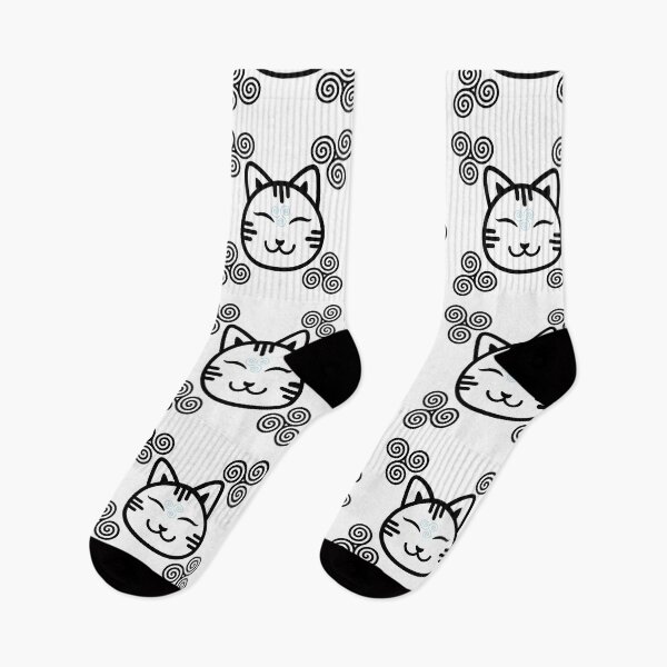 Item preview, Cat with Celtic knots for good luck. Triskelion, triskele cats. Cat for halloween, cat for witches night, cat for night of the dead. designed and sold by EMIPRINCESS.