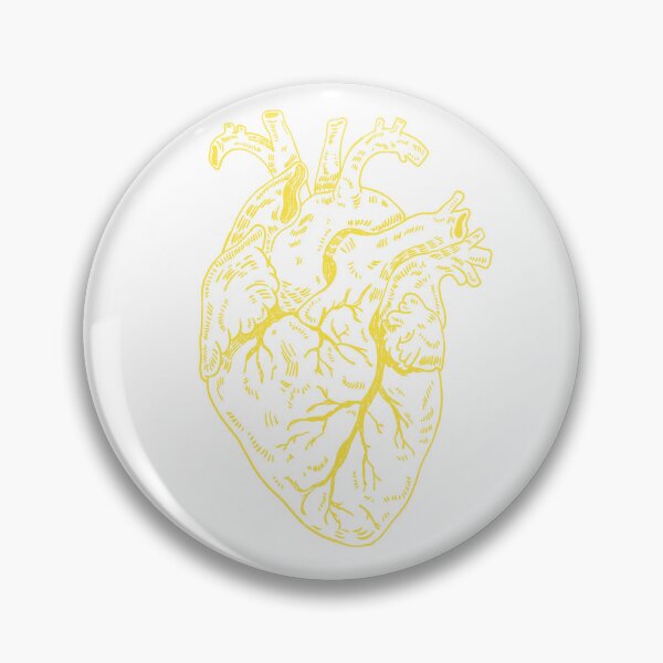 Item preview, Heart yellow designed and sold by Childish by Design.