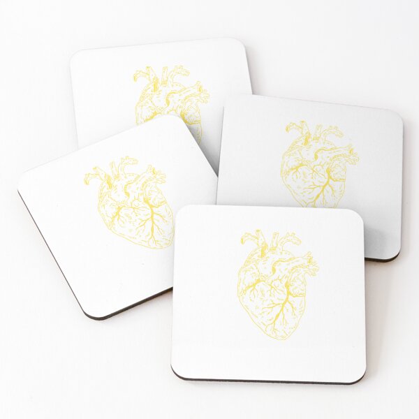 Item preview, Heart yellow designed and sold by Childish by Design.